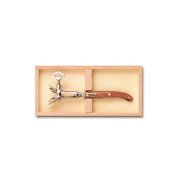 Claude Dozorme Exotic wood leg iron