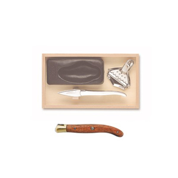 Claude Dozorme exotic wood oyster set