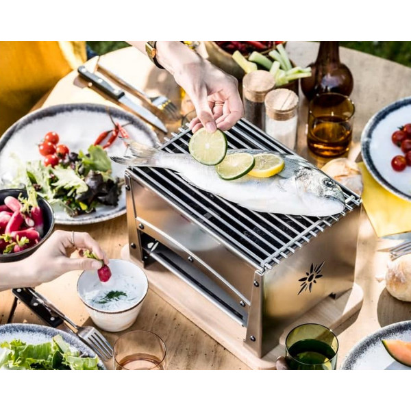 Brasero Bron Coucke Louis Tellier Tabletop BBQ