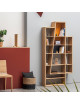Drugeot Manufacture Voile solid oak bookcase - 14 colors