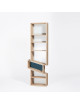 Drugeot Manufacture Slide bookcase solid oak - 14 colors