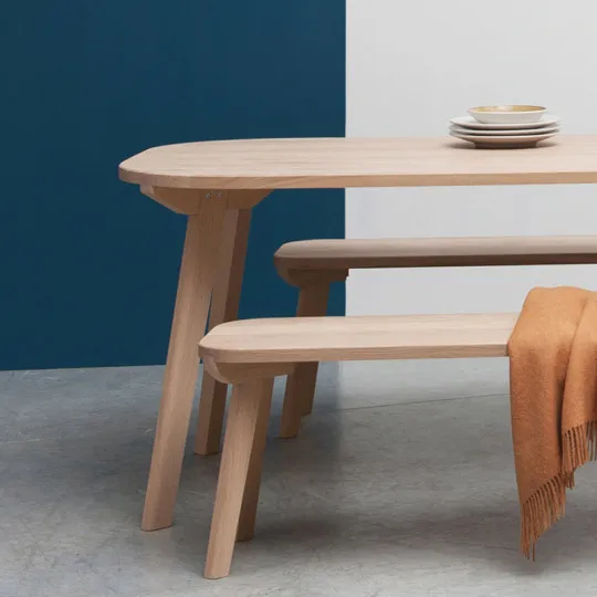 Drugeot Manufacture Aronde Bench solid oak - 3 sizes