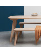 Drugeot Manufacture Aronde Bench solid oak - 3 sizes