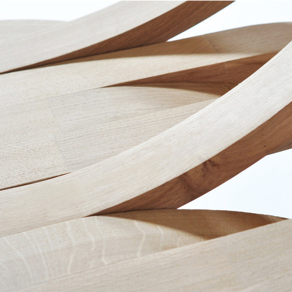 Drugeot Manufacture Desk Rebelle marble and solid oak