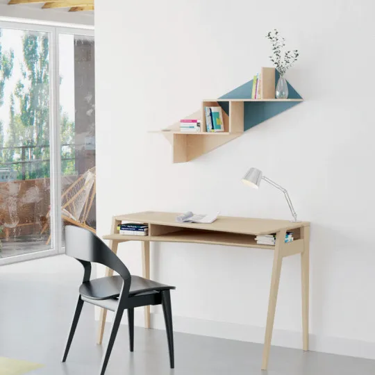 Drugeot Manufacture Zoé solid oak desk