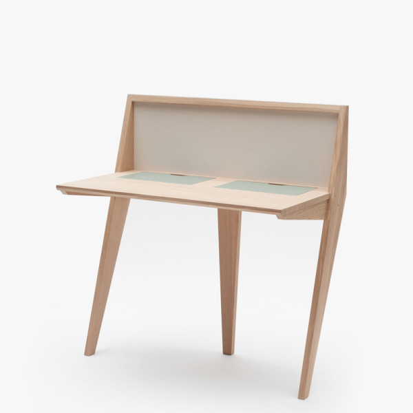 Drugeot Manufacture Compas solid oak desk - 14 colors