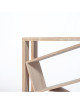 Drugeot Manufacture Console Bric à brac solid oak