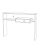 Drugeot Manufacture Solid Oak Mixage Console - 14 colors