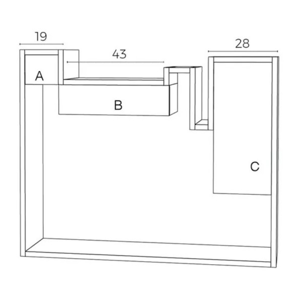 Drugeot Manufacture Console Glycine solid oak - 14 colors