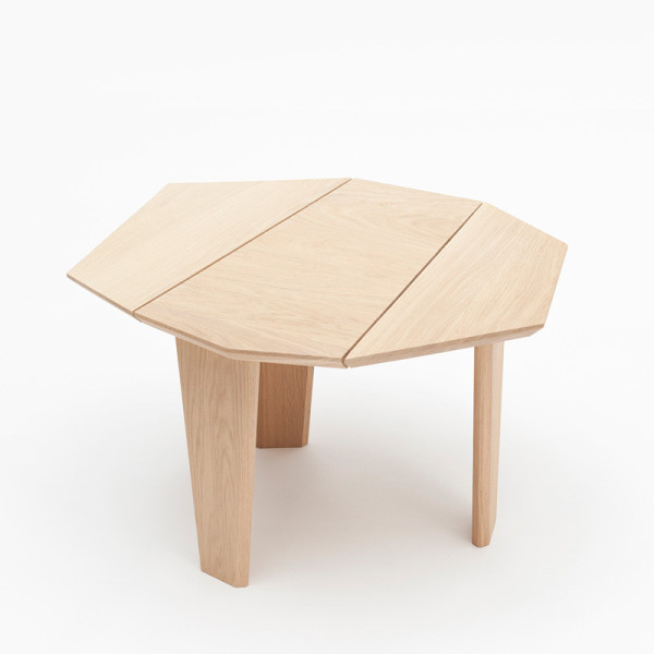 Drugeot Manufacture Bedside table Silex solid oak