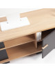 Drugeot Manufacture Ita solid oak TV stand - 14 colors