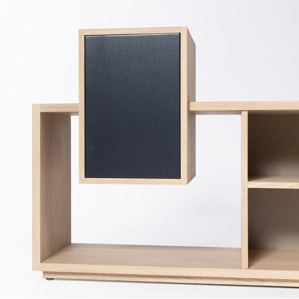 Drugeot Manufacture Mixage TV stand solid oak - 14 colors