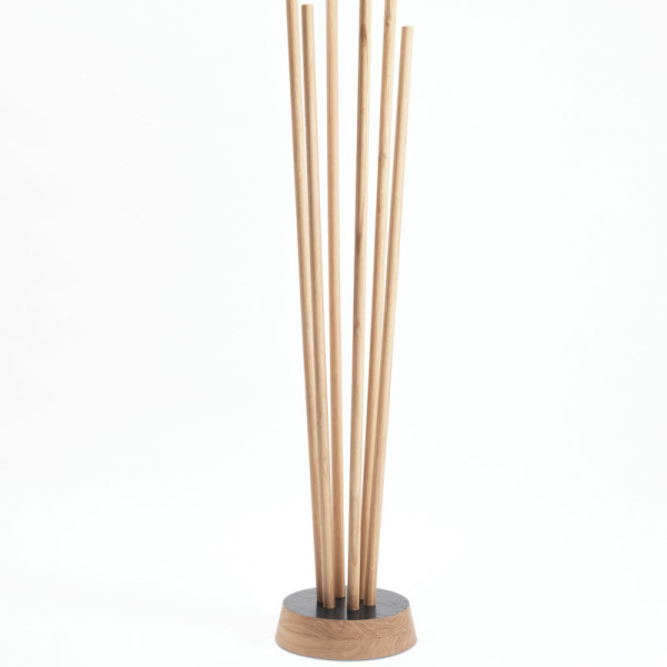 Drugeot Manufacture SPIRALE coat rack solid oak - 14 colors