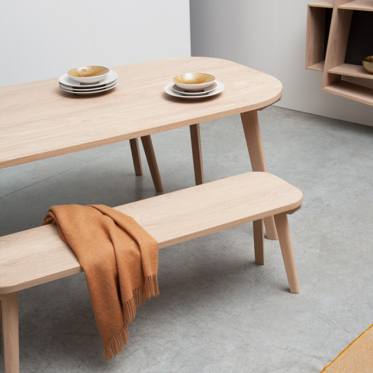 Drugeot Manufacture Aronde Dining table solid oak - 3 sizes