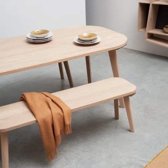 Drugeot Manufacture Aronde Dining table solid oak - 3 sizes