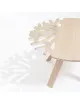 Drugeot Manufacture Canopée coffee table solid oak - 14 colors