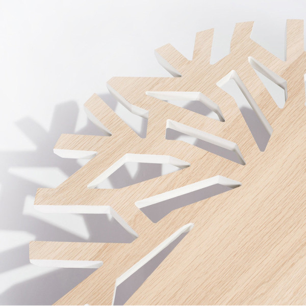 Drugeot Manufacture Canopée coffee table solid oak - 14 colors