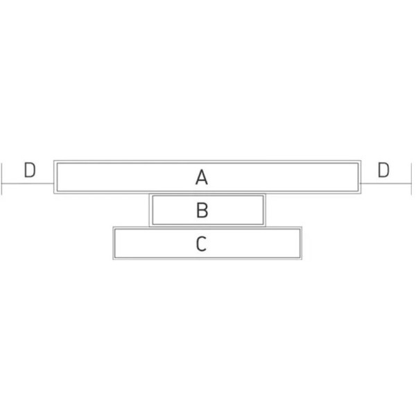 Drugeot Manufacture Cubocarré solid oak coffee table - 14 colors