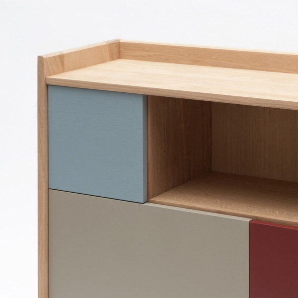 Drugeot Manufacture Chiffonier Bric 90 solid oak - 14 colors