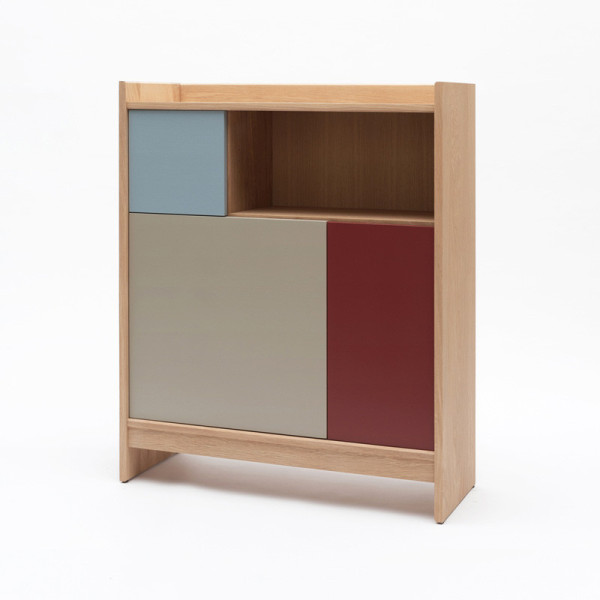 Drugeot Manufacture Chiffonier Bric 90 solid oak - 14 colors