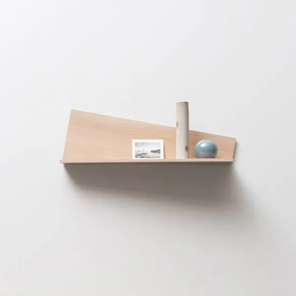 Drugeot Manufacture Pliage Shelf solid oak - 4 sizes 14 colors