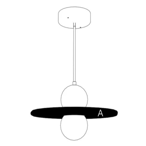 Drugeot Manufacture Nébuleuse pendant lamp solid oak - 14 colors