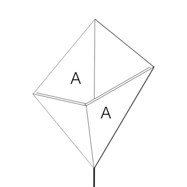 Drugeot Manufacture Cerf-Volant wall lamp solid oak - 14 colors