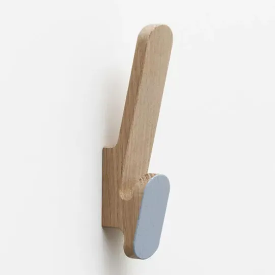 Drugeot Manufacture CL solid oak hook - 6 colors