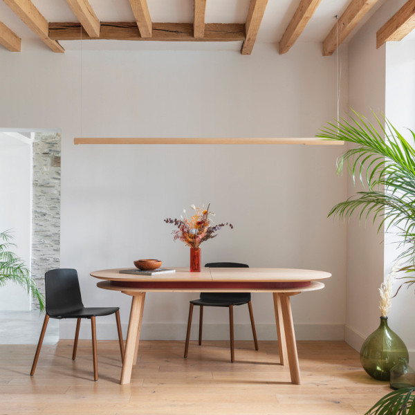 Drugeot Manufacture pendant lamp Lustick solid oak - 3 sizes