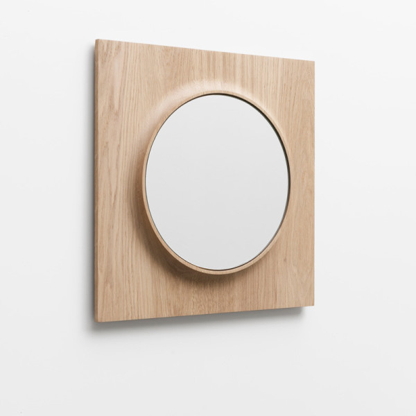 Drugeot Manufacture Circuit solid oak mirror - 2 shapes