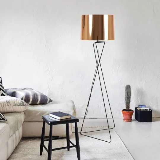 Luz Eva Marquise Design Floor Lamp Copper - 2 colors