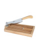 Roger Orfèvre wood bread cutter crumb catcher