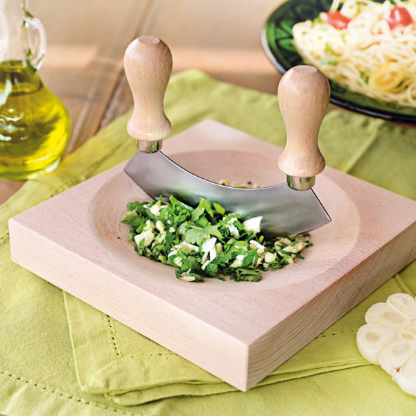 Roger Orfèvre wooden parsley bowl