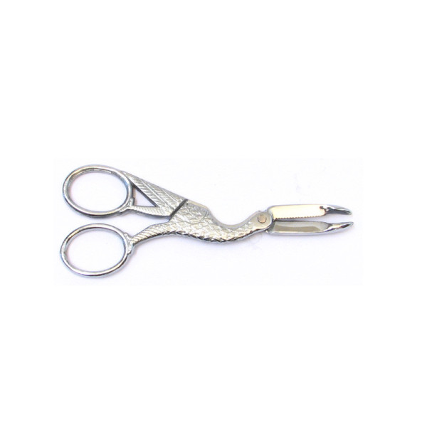 Roger Orfèvre sugar cutter stainless steel stork