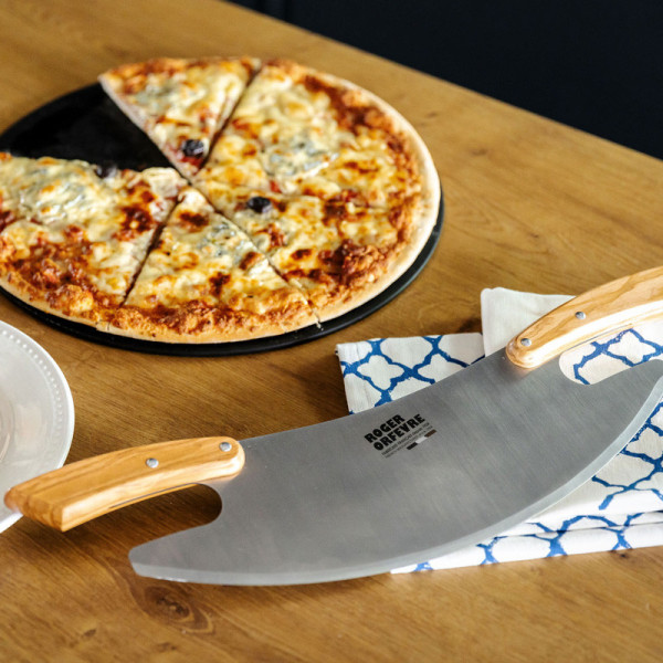 Roger Orfèvre Pizza rocket olive handle - 2 versions