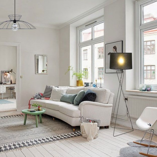 Luz Eva Marquise Design Floor Lamp - 2 colors