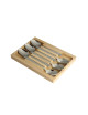 Roger Orfèvre Box of 6 table spoons "Décors natura"