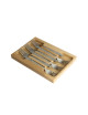 Roger Orfèvre Box of 6 forks "Décors paysages"