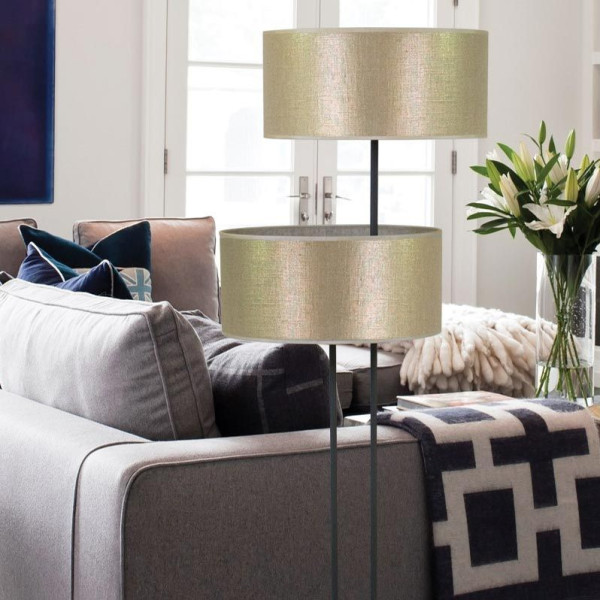 Luz Eva Coolie Design Floor Lamp