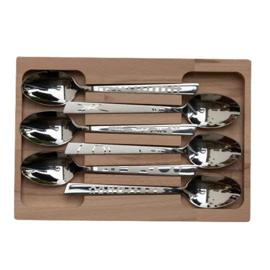 Roger Orfèvre Box of 6 table spoons Décors Maison