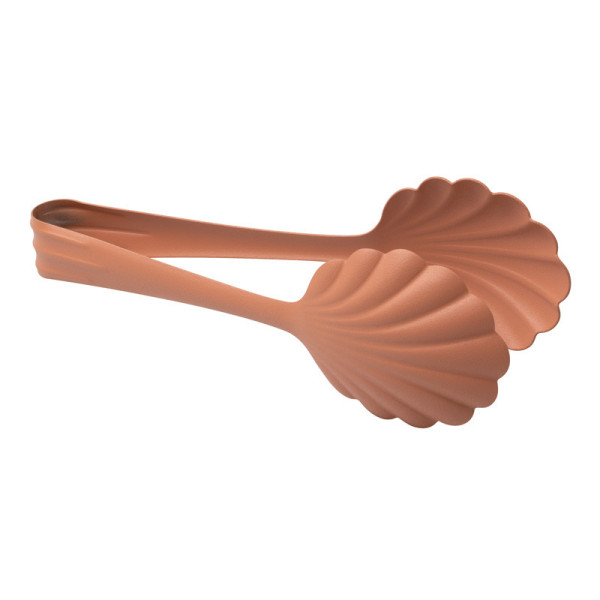 Roger Orfèvre Vintage stainless steel shell bread tongs - 8 colors