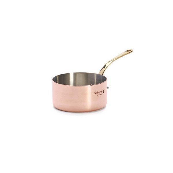 De Buyer copper mini saucepan - 2 sizes