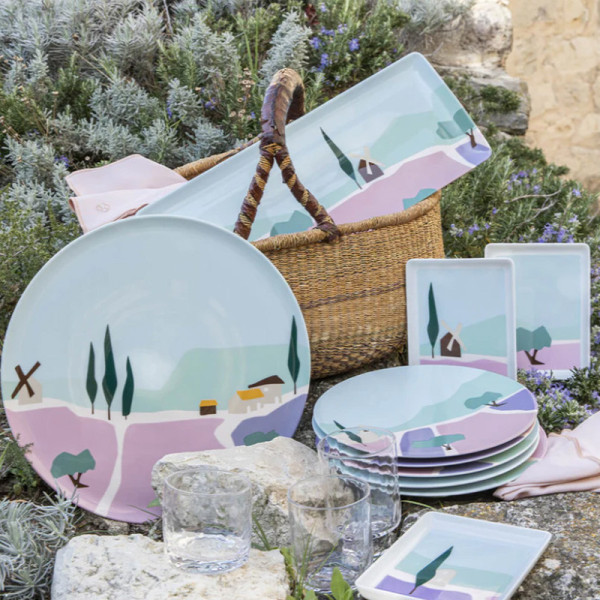 DEGRENNE Destination Sud porcelain mug