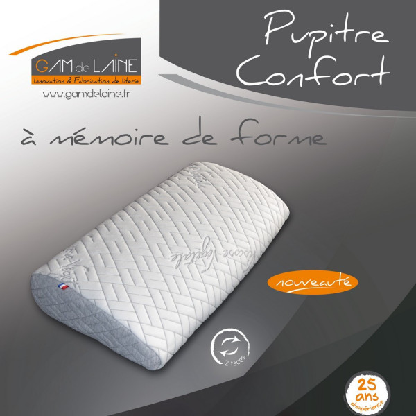 Gam de Laine Bolster pupitre 8 or 12cm