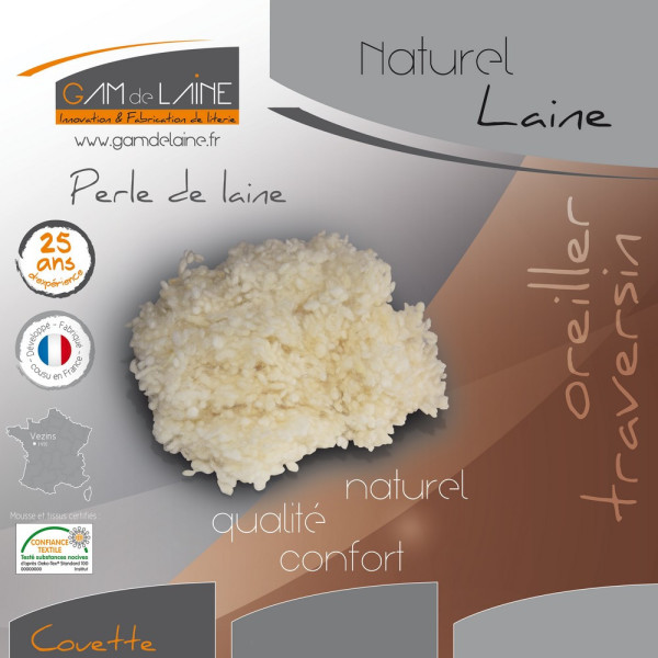 Gam de Laine Organic Wool Duvet 500g