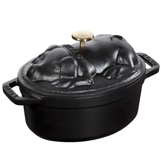 Cocotte cochonnet Staub 17cm - 2 colours