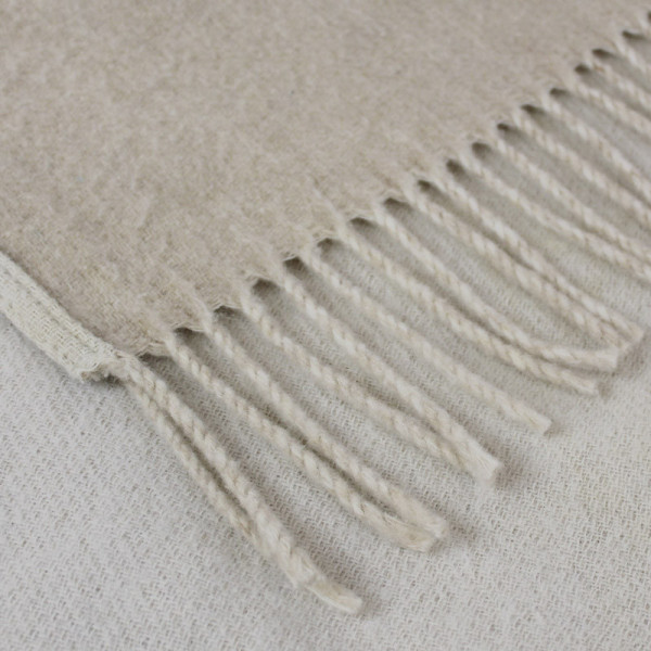 GARNIER THIEBAUT Duetto wool sofa throw blanket - 5 colors