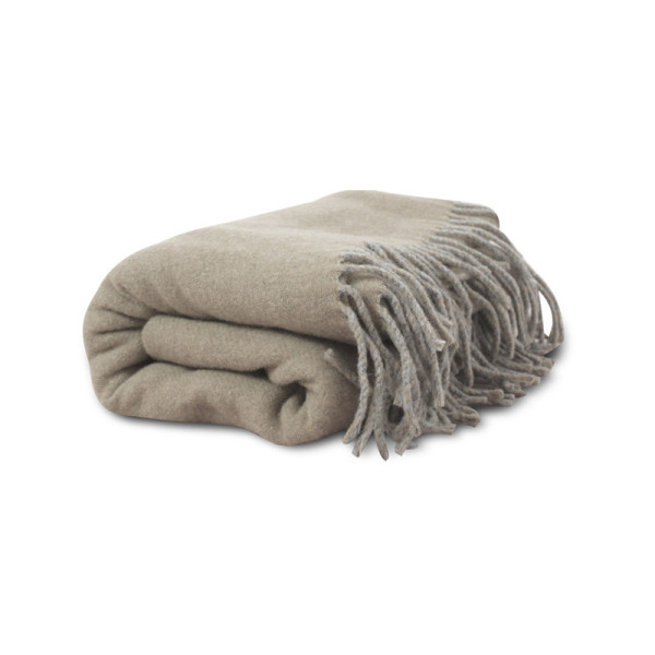 GARNIER THIEBAUT Duetto wool sofa throw blanket - 5 colors