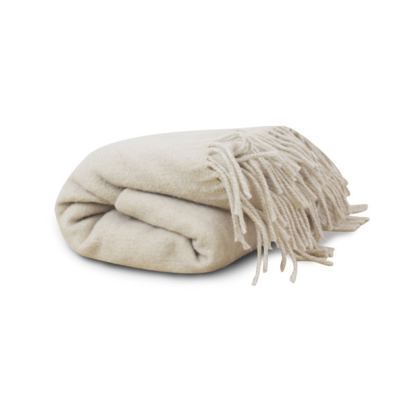 GARNIER THIEBAUT Duetto wool sofa throw blanket - 5 colors