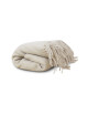 GARNIER THIEBAUT Duetto wool sofa throw blanket - 5 colors